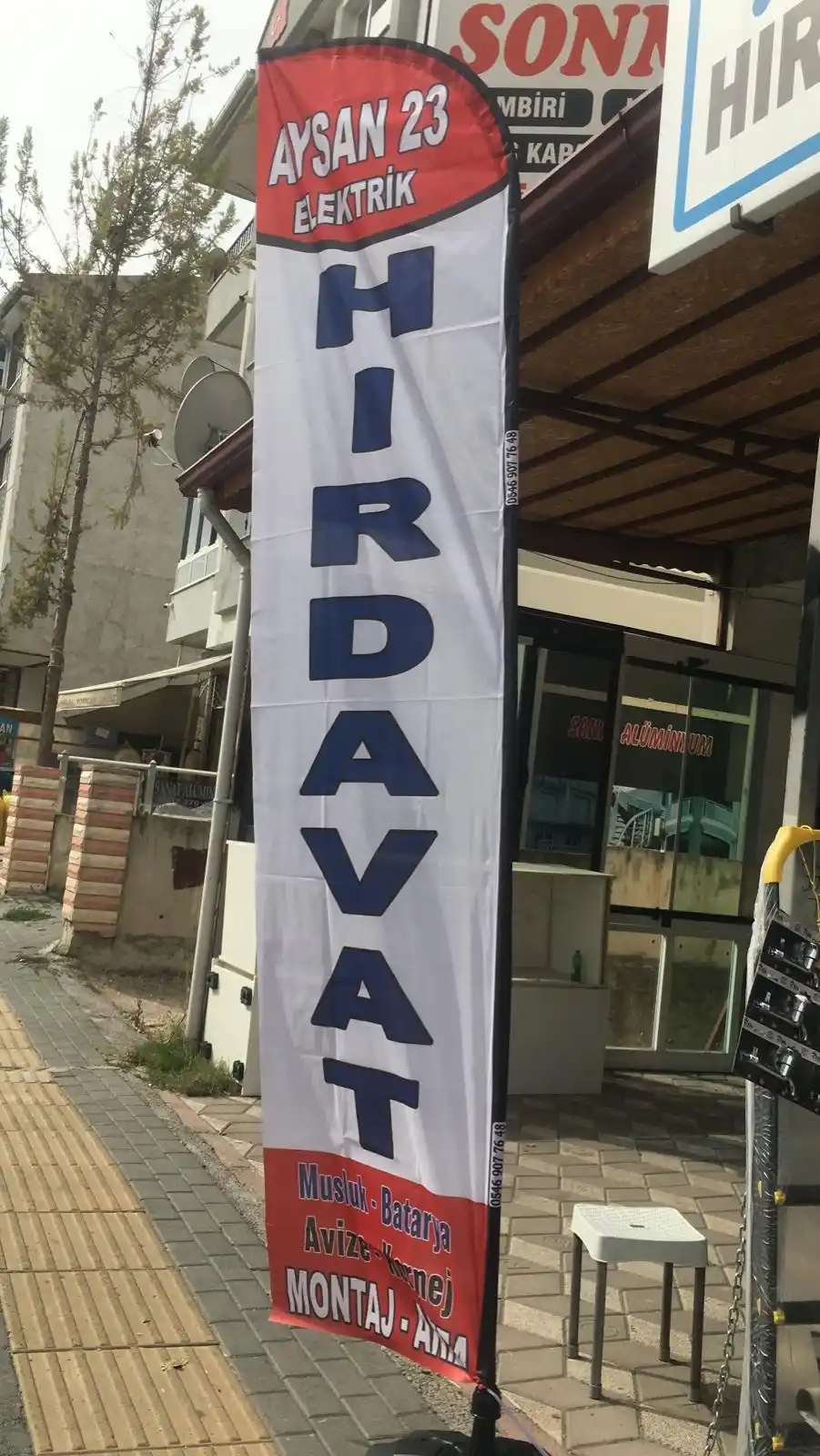 Hırdavatçı Yelken Bayrağı-1